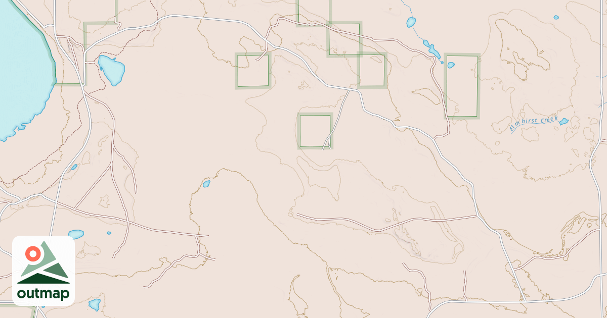 Map of GUARD LAKE