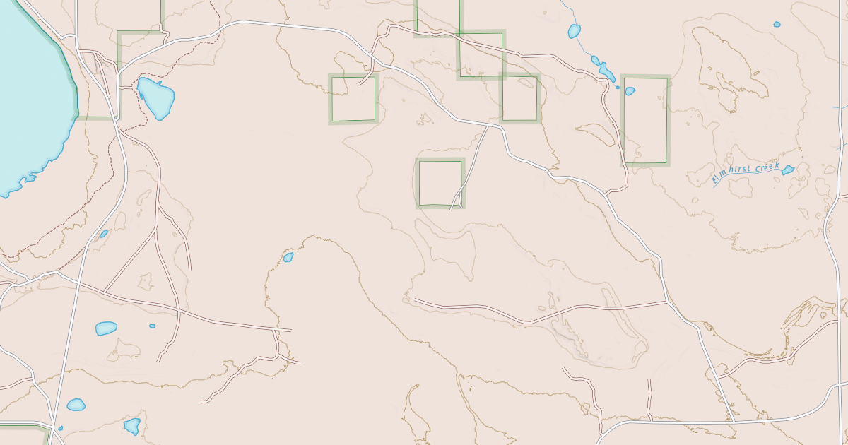 Map preview of GUARD LAKE