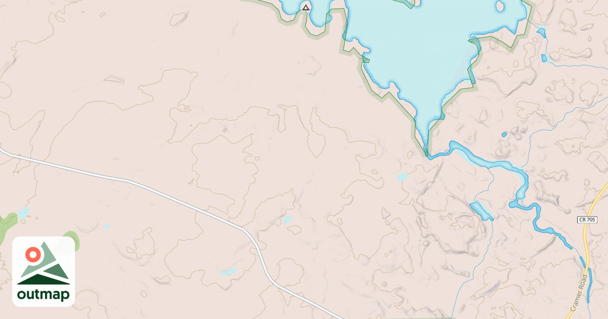 Map of OLD SILVER ISLAND LAKE ACCESS