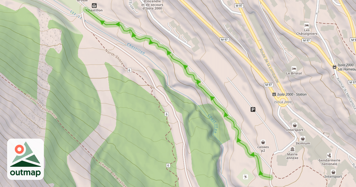 Map of Green Snake