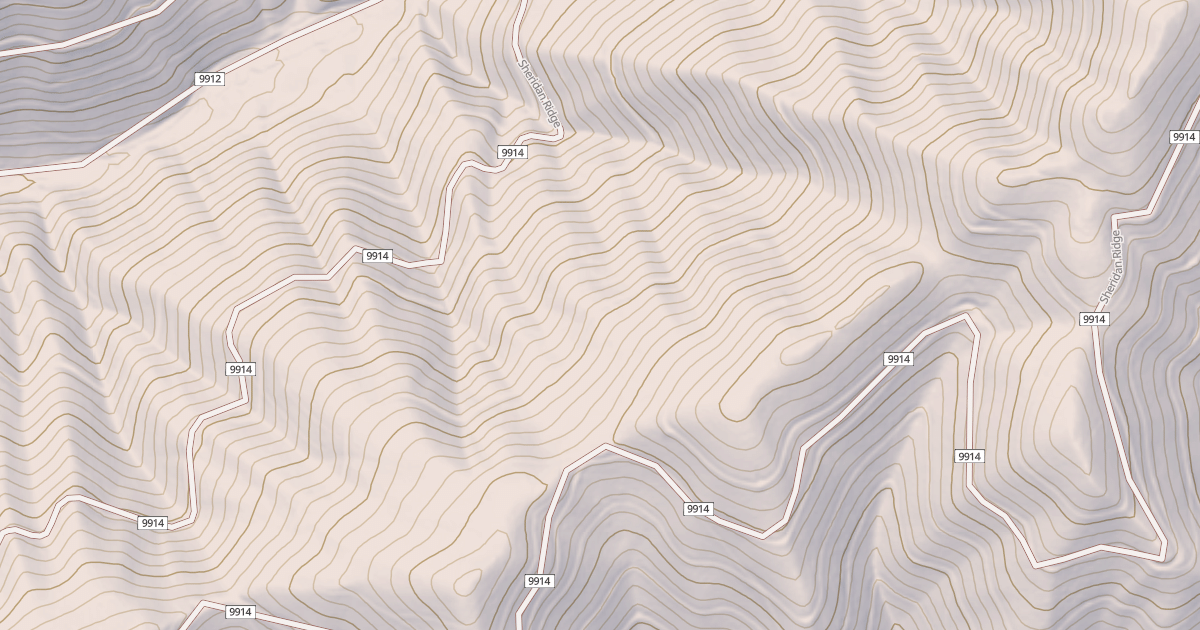 Map preview of SHERIDAN SPUR