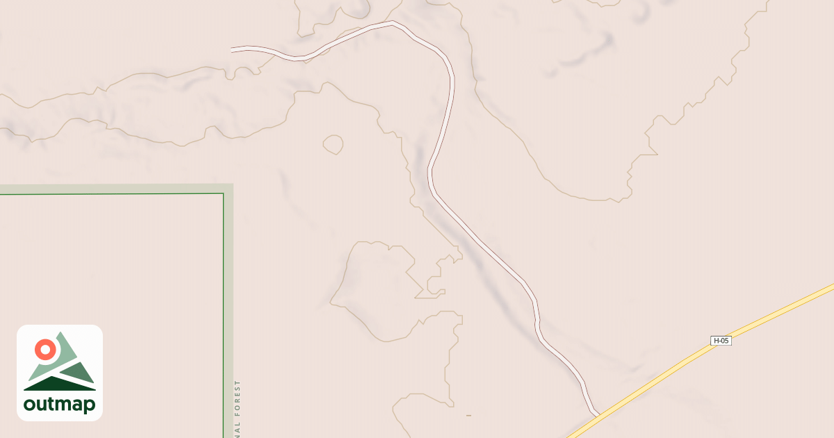 Map of RR TRUCK TRAIL SPUR N