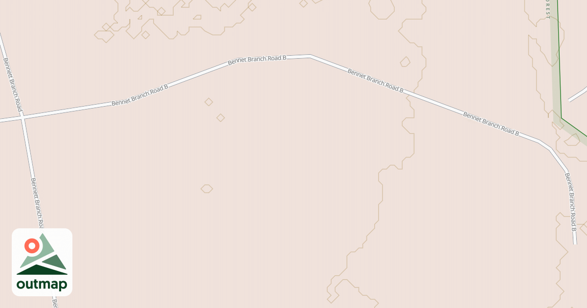 Map of BENNETT BRANCH B