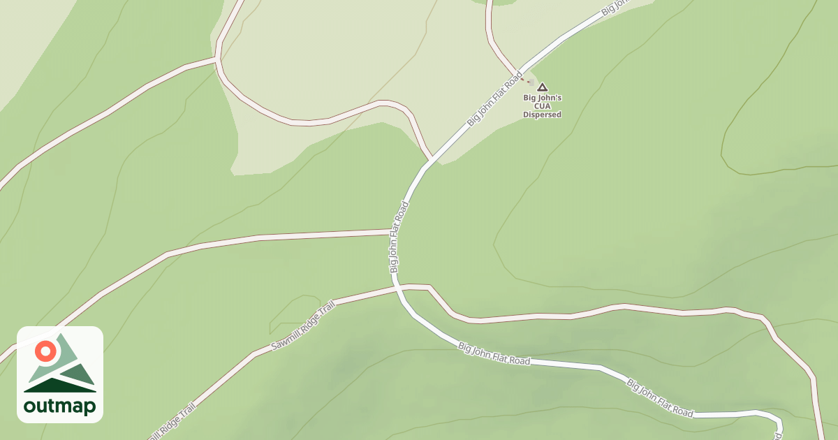 Map of BIG JOHN-MARYSVALE