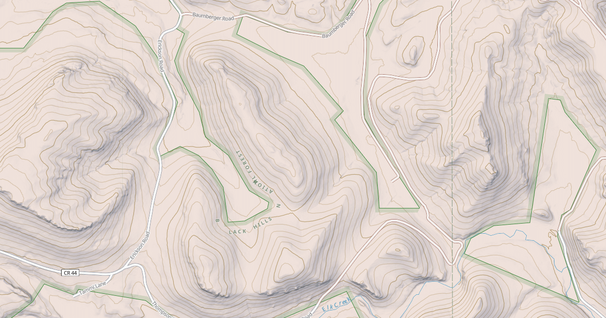 Map preview of ERICKSON BR 1E