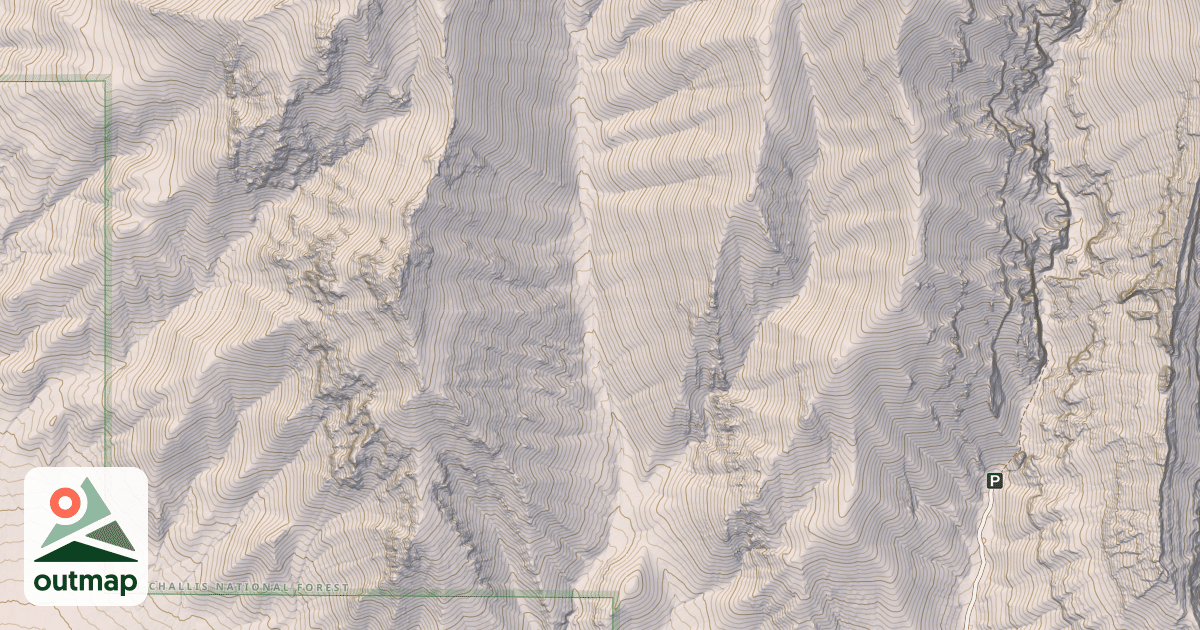 Map of Black Canyon