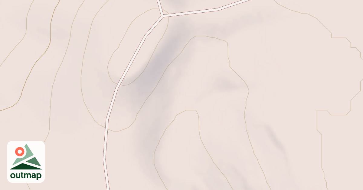 Map of Radar Hill OHV Trails