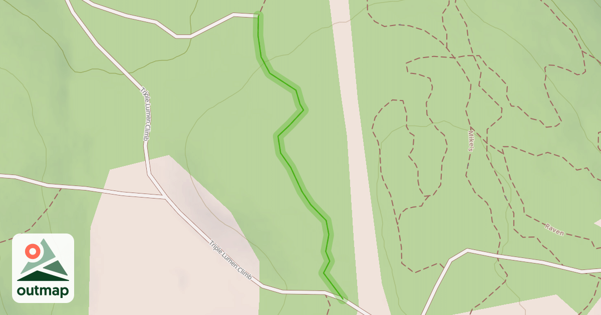 Map of Sugarloaf Connector