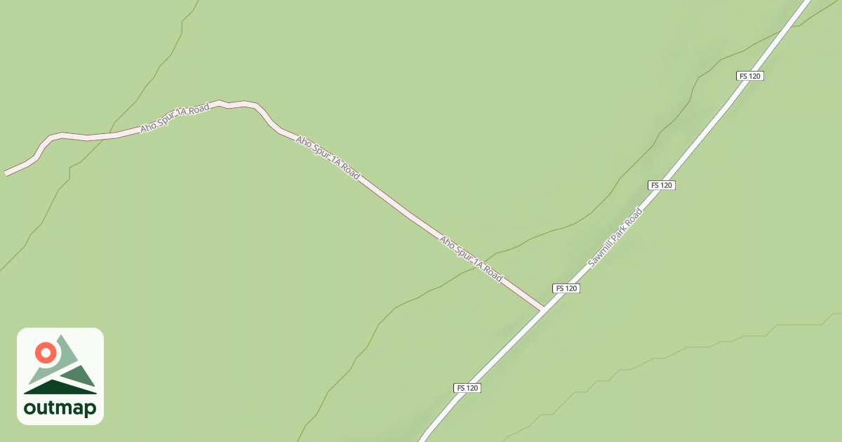 Map of AHO SPUR 1A