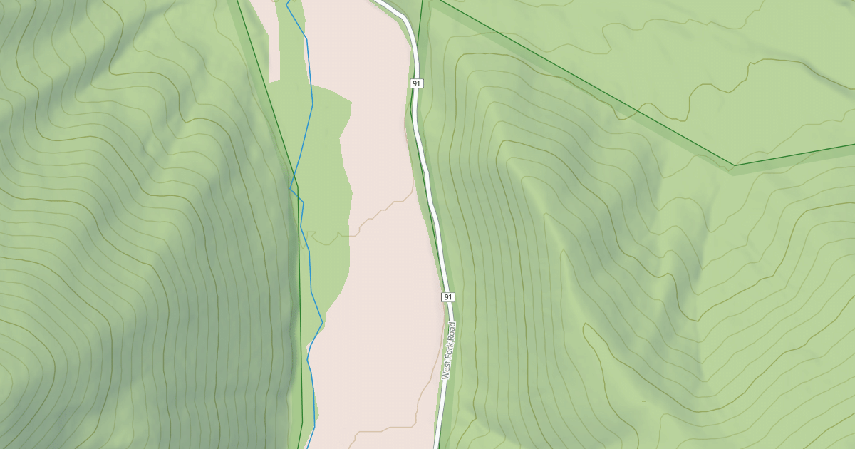 Map preview of (FDR) WEST FORK