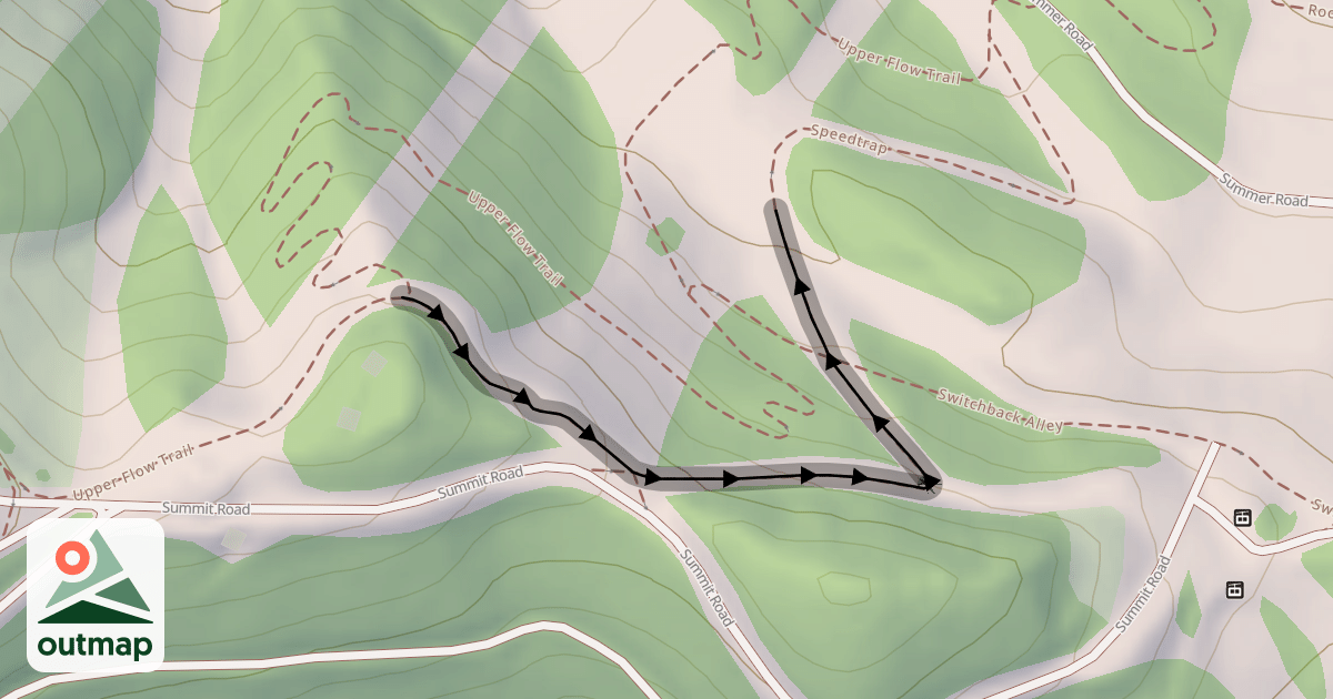 Map of Upper Speedtrap