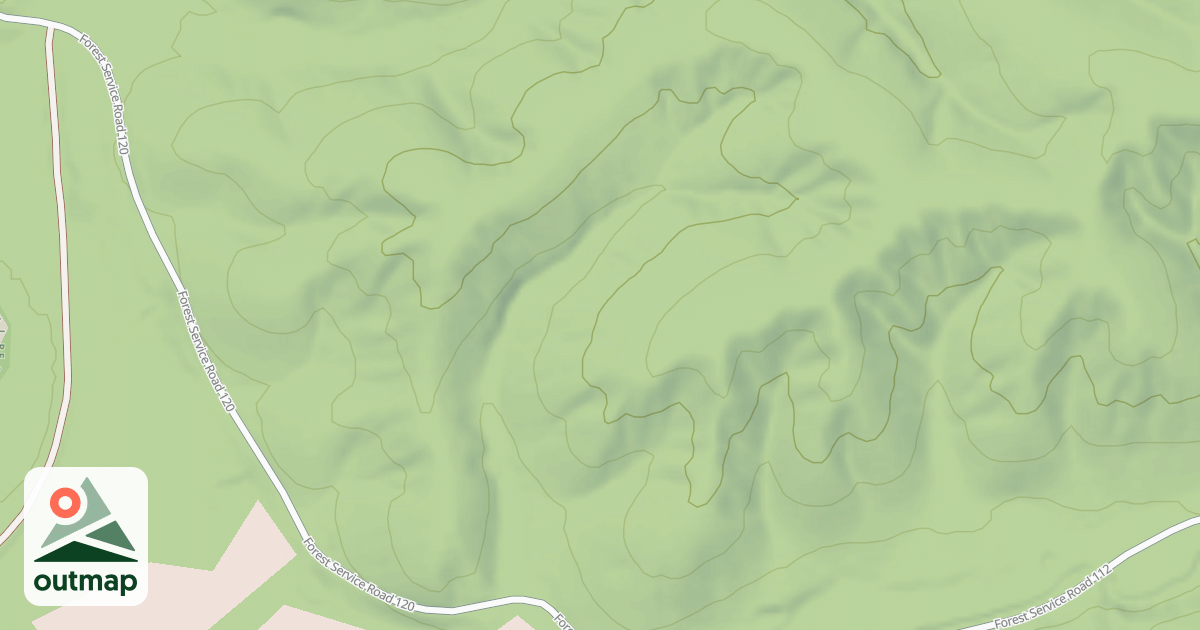Map of LONE GRAVE CEMETERY ACCESS