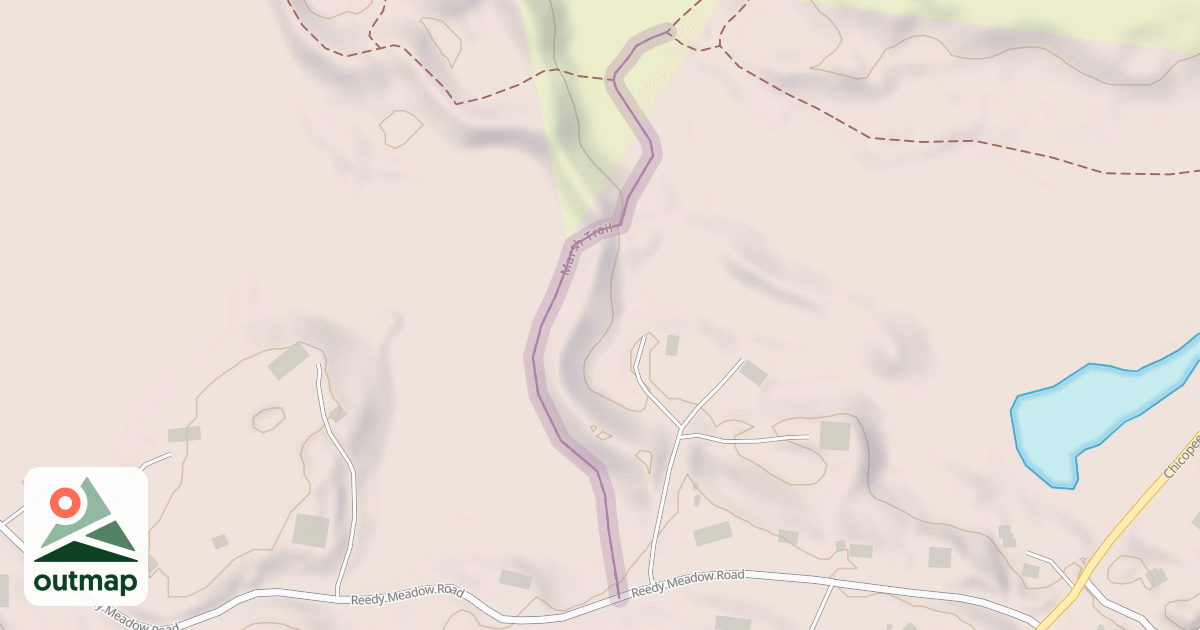 Map of Marsh Trail