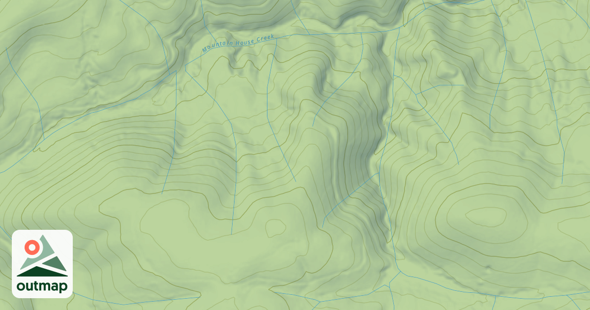 Map of MTN HOUSE CR