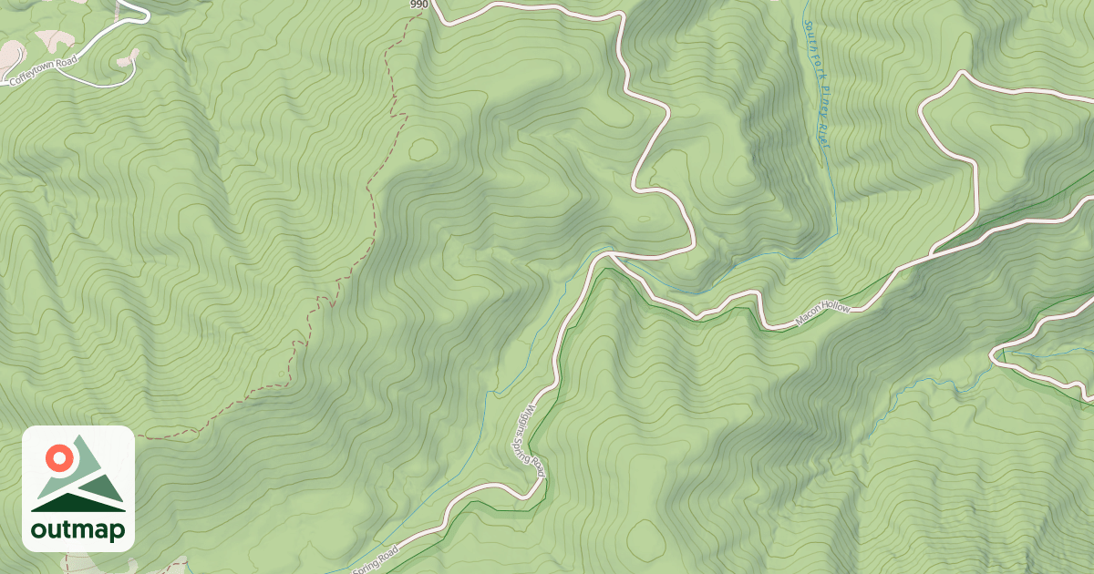 Map of HOG CAMP