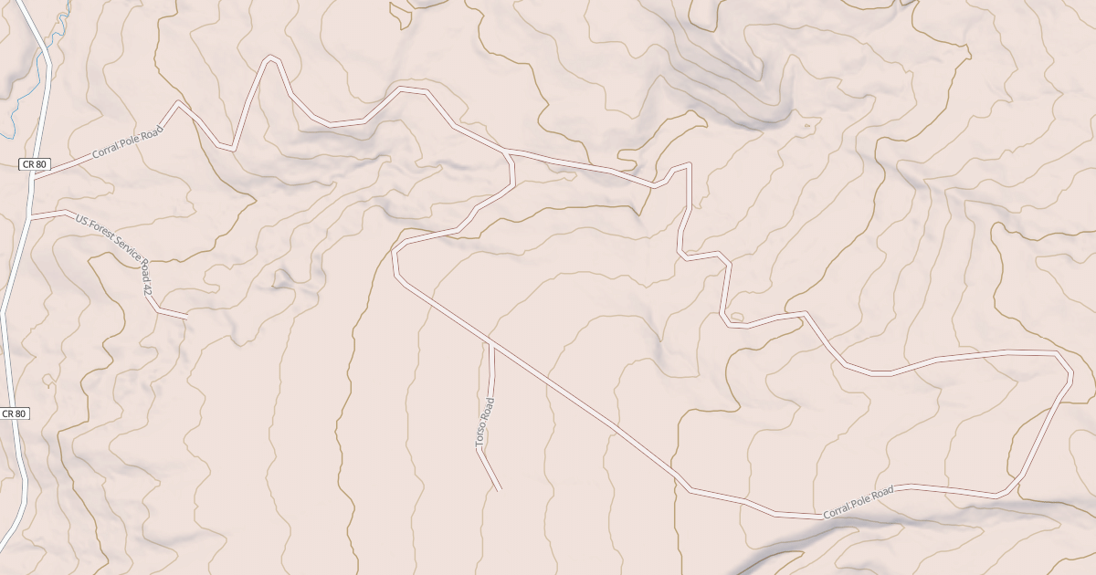 Map preview of CORRAL POLE