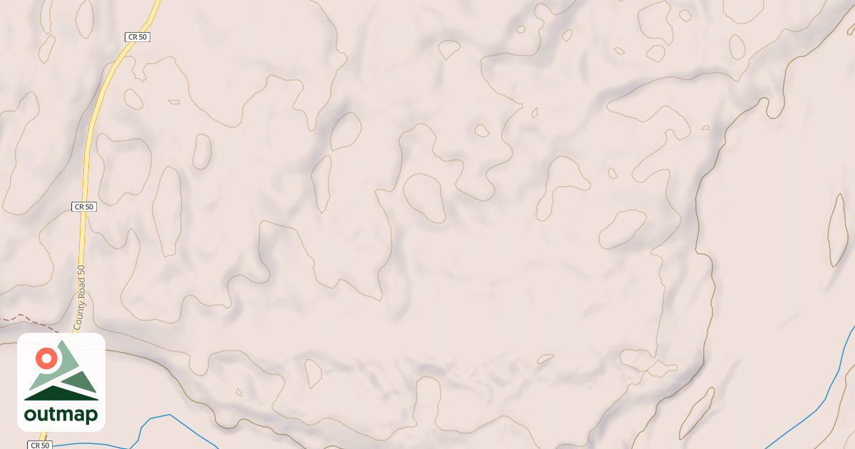 Map of CASS CO. 50 SPUR 2816