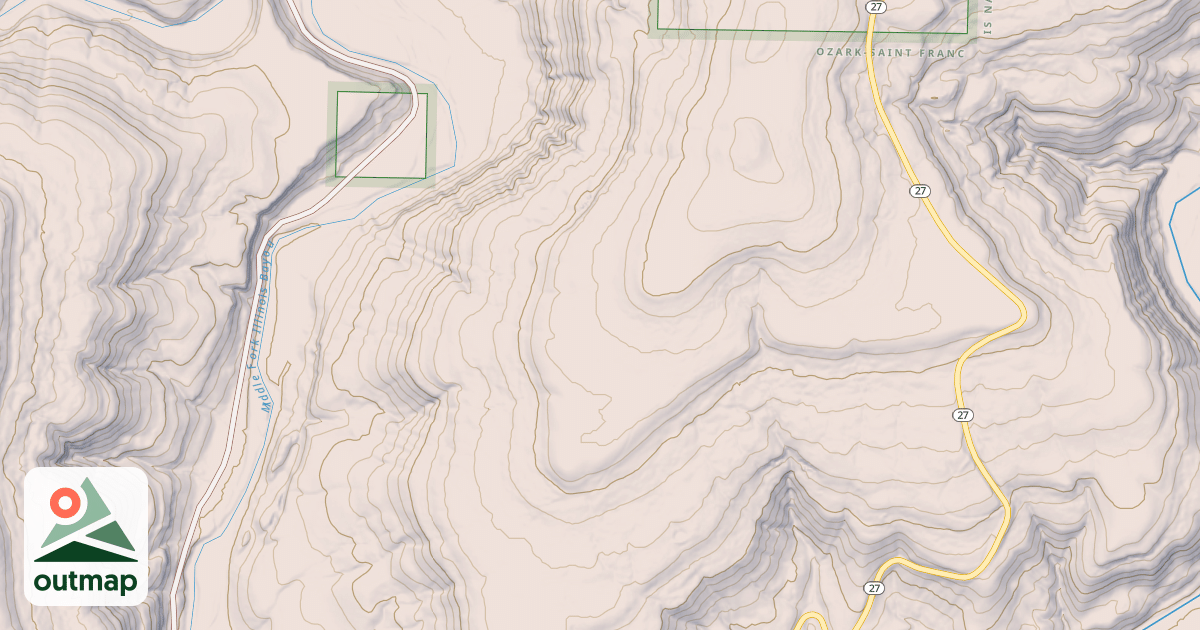 Map of USFS Motor Vehicle Use Map Roads {051C2E8E-EF78-4623-849B-EEAFD929A595}