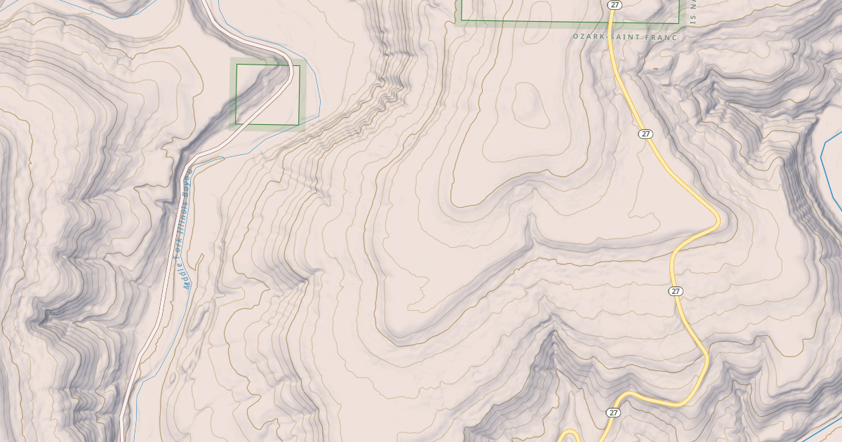 Map preview of USFS Motor Vehicle Use Map Roads {051C2E8E-EF78-4623-849B-EEAFD929A595}