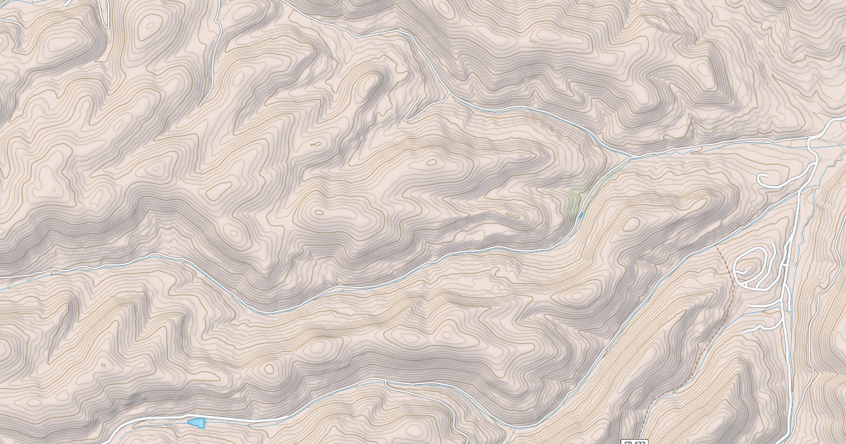 Map preview of SPRING CANYON
