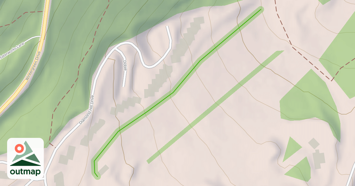 Map of Upper Diamond