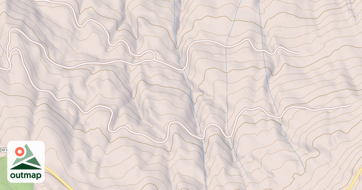 Map of LANTZ RIDGE SPUR C