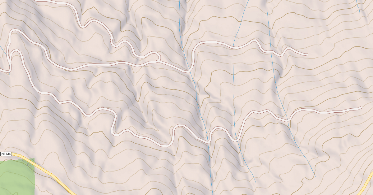 Map preview of LANTZ RIDGE SPUR C