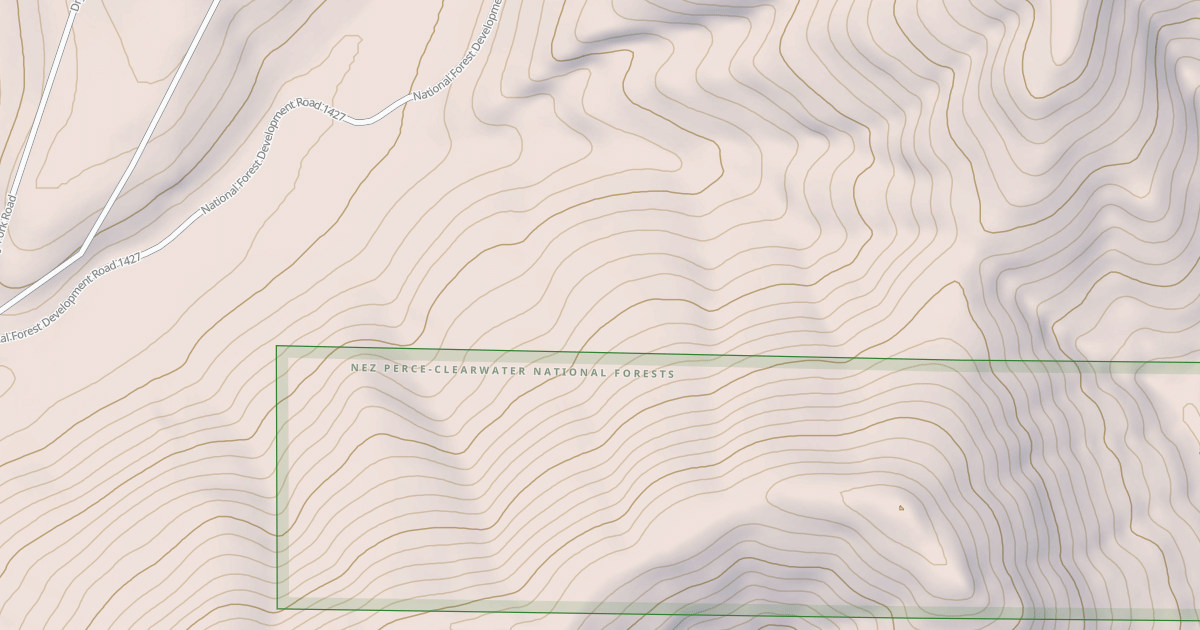 Map preview of STRYCHNINE RIDGE B