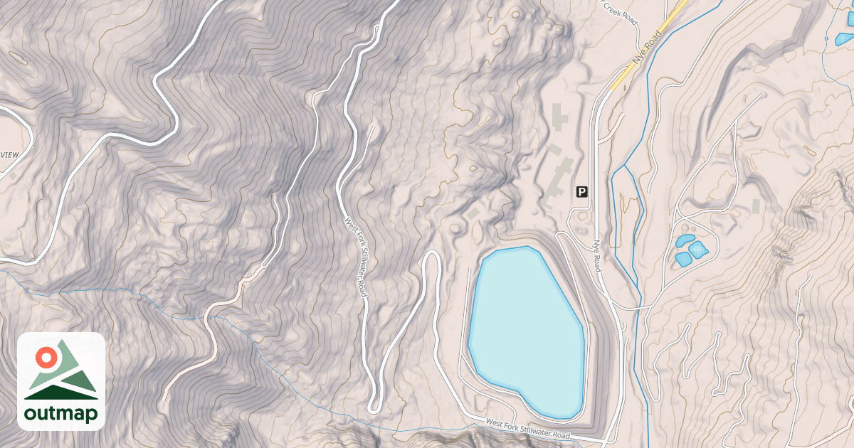 Map of WEST FORK STILLWATER