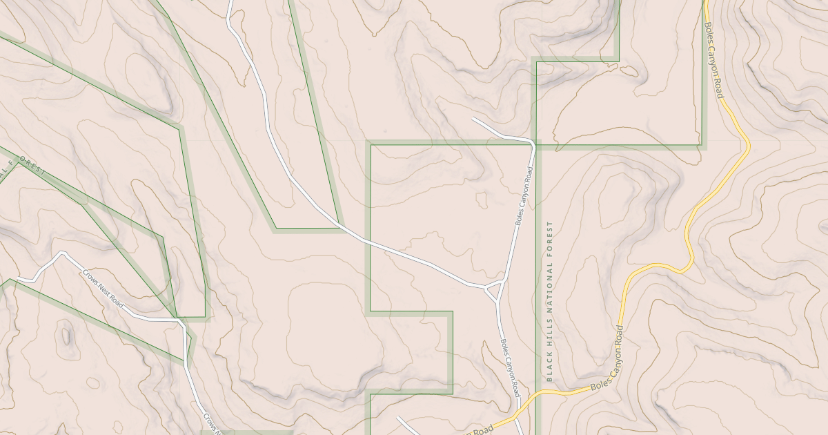 Map preview of BOLES CANYON BR 5K