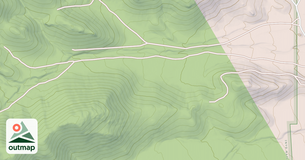 Map of USFS Motor Vehicle Use Map Roads {E14E989D-89D1-461D-9A14-73A00507196F}