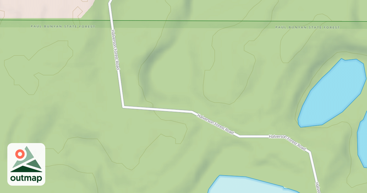 Map of Round River Drive