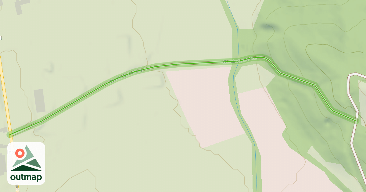 Map of Chemin des Pauvres