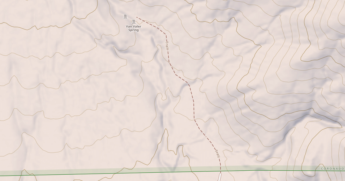 Map preview of VAN VALER SPRING