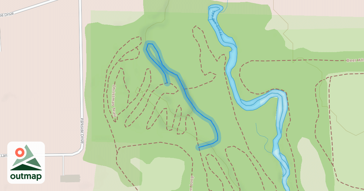 Map of Christmas Trail