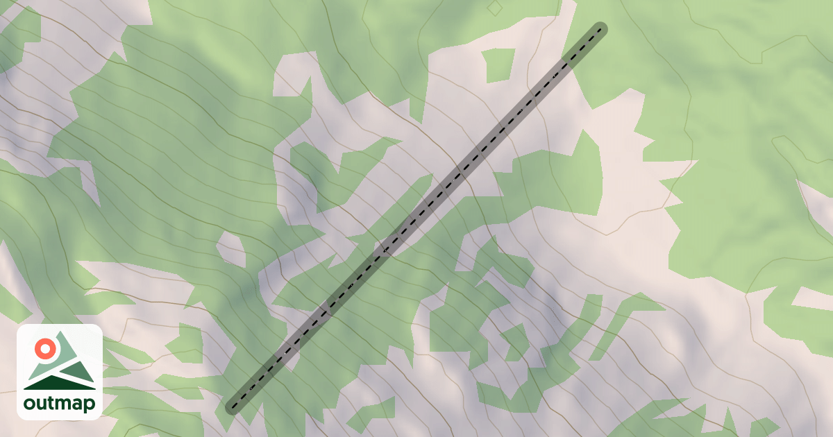 Map of Dead Bob's Chutes