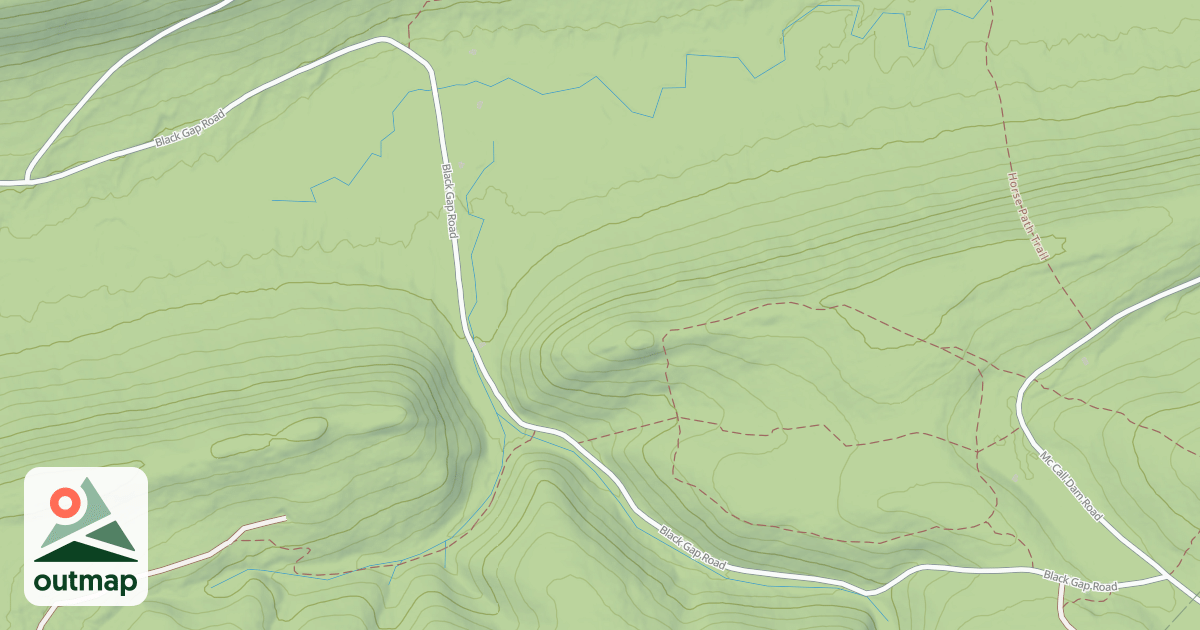 Map of Bald Eagle State Forest Snowmobile Trails