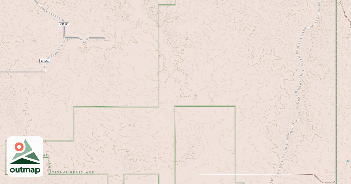 Map of HAY CANYON