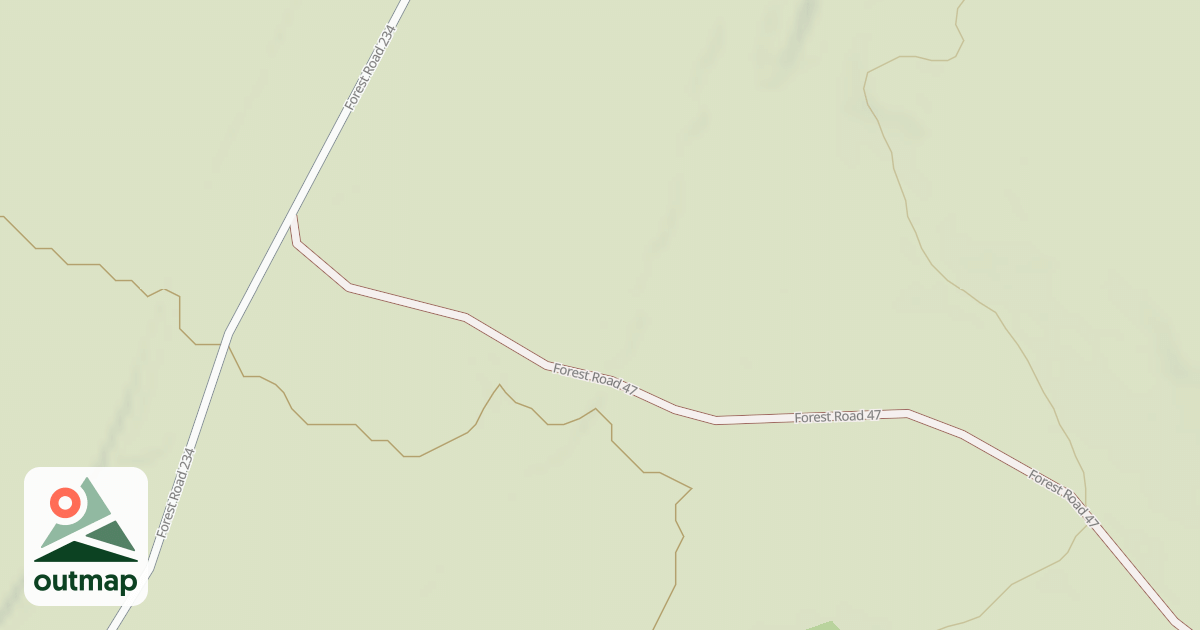Map of HARDY SPRING