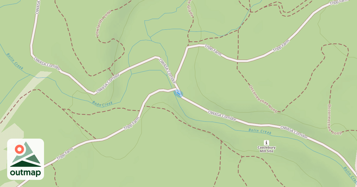 Map of Tripp Farm