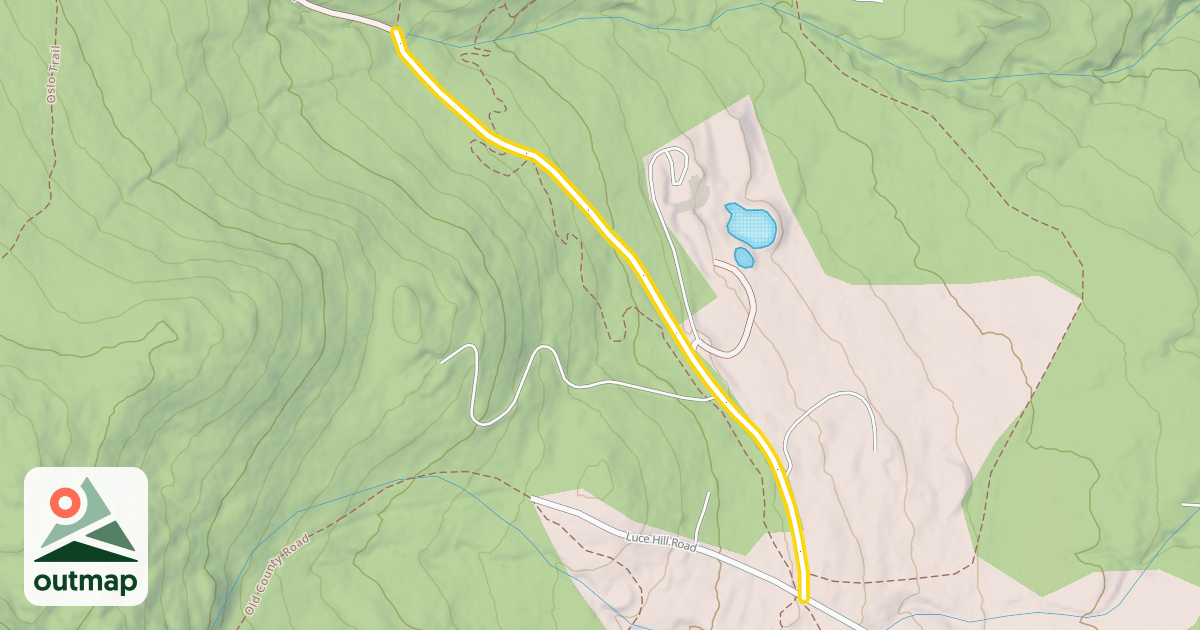 Map of Haul Road