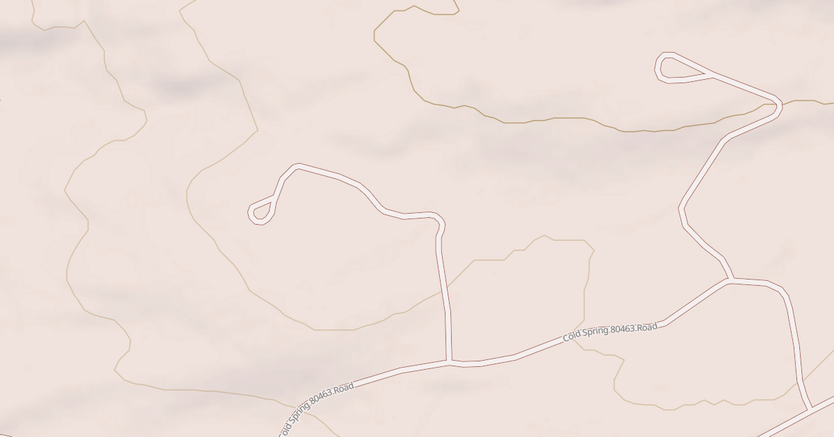 Map preview of COLD SPRING 80468