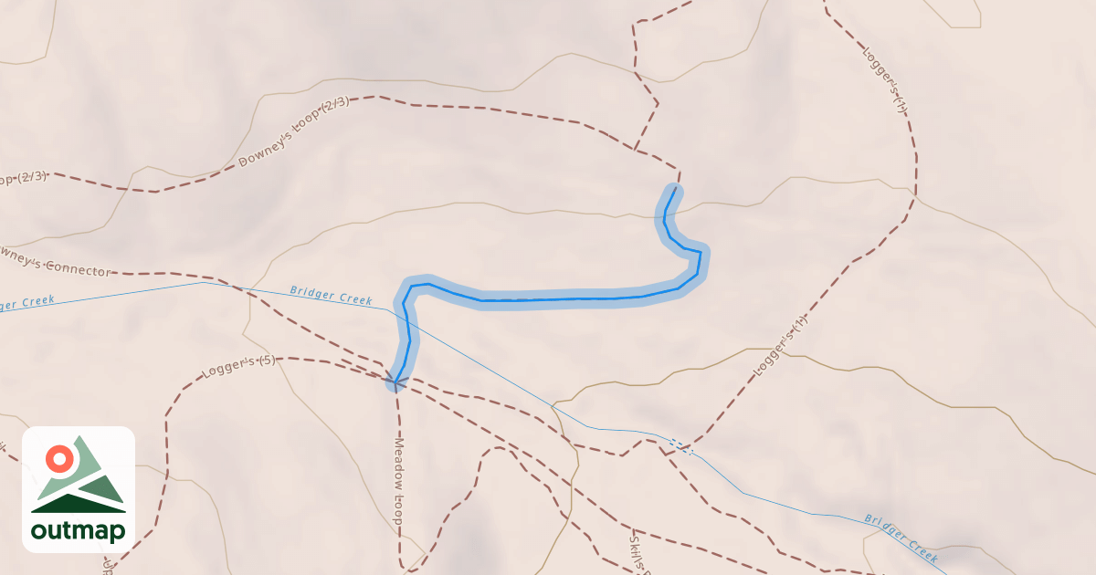 Map of Downey’s Loop (1/3)
