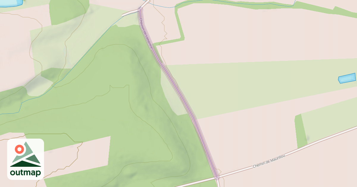 Map of Chemin de Labarthe