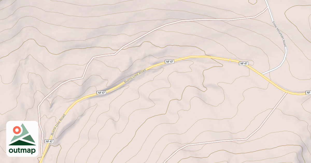 Map of USFS National Forest System Roads {205DEC6E-BC71-4D1B-BF11-2C481036735C}