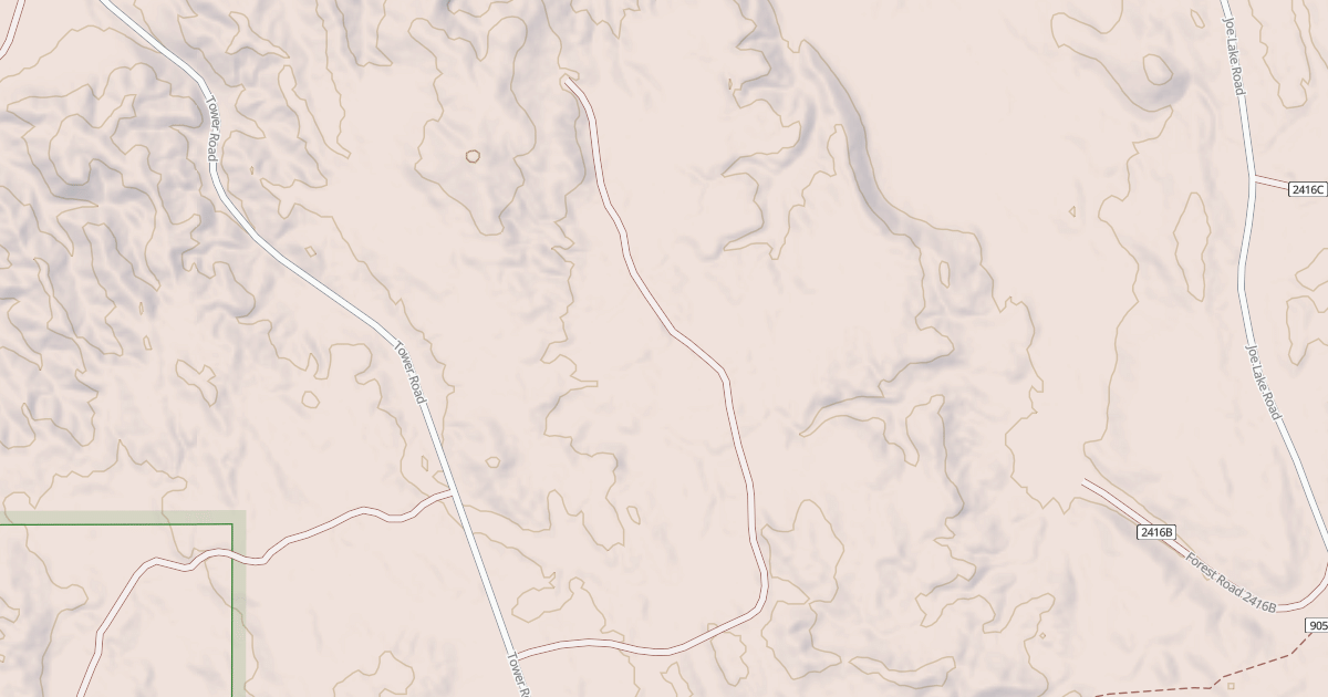 Map preview of ODELL POND