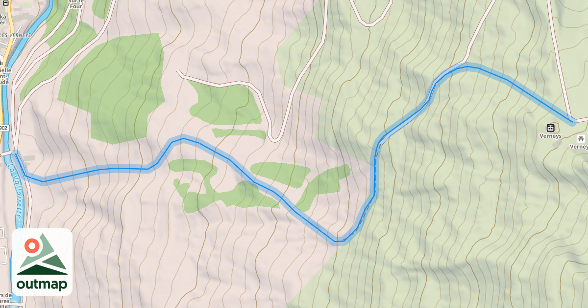 Map of Choucas