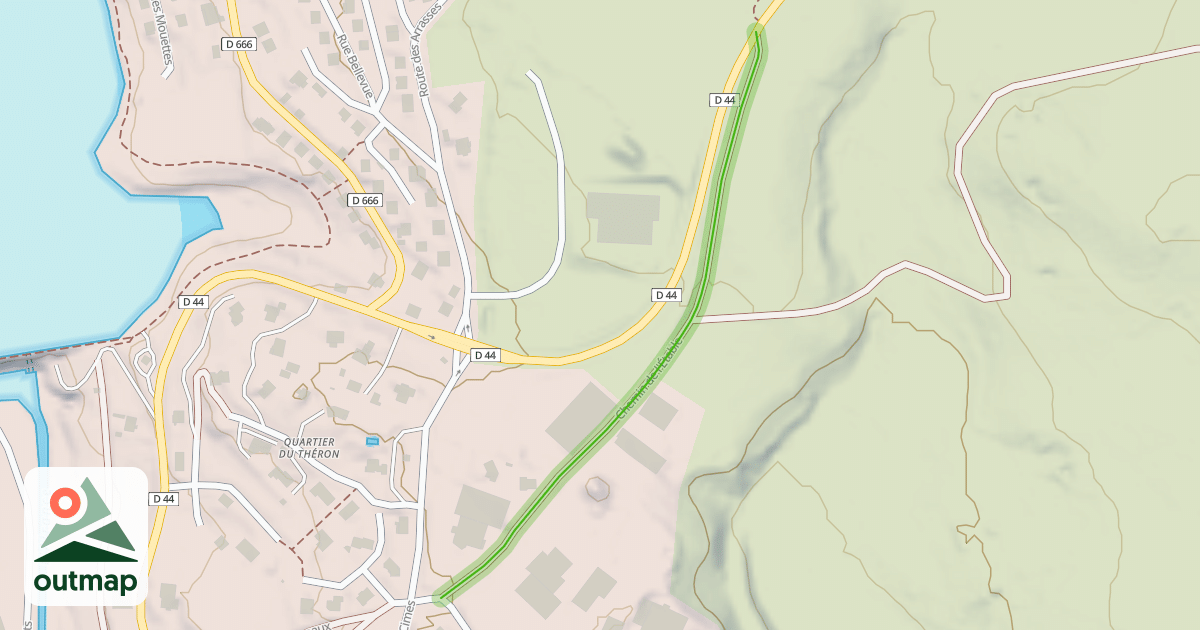 Map of Chemin de l'Étable