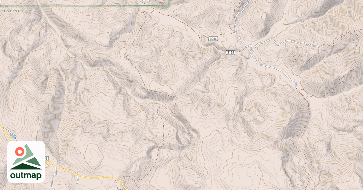 Map of Round Meadows