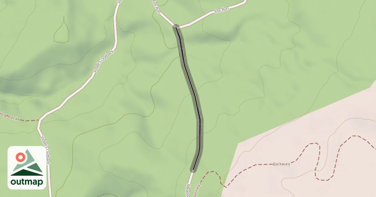 Map of Meadow Wood
